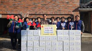 다운동지사협, 취약계층 직접 담근 김치 전달 이미지