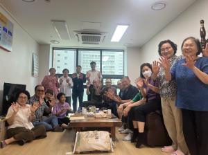 다운동행정복지센터 다운2지구 5단지 경로당 방문 이미지