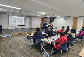 주민자치센터 스마트폰 수업 개강 이미지
