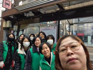 새마을문고회 클린버스 활동 이미지