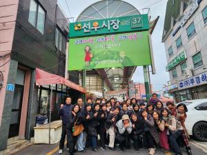 병영1동 통장회 전통시장 장보기 행사 이미지