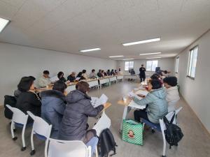 복산동 통장회, 한글교육 진행 이미지
