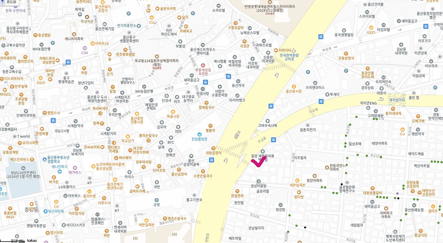 울산 중구 길거리 의자교체(위치 확인요함) 이미지(1)