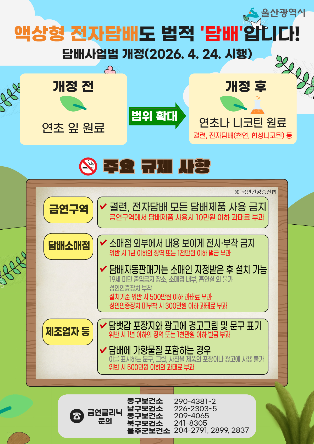 합성 니코틴 액상형 전자담배도 이제 담배입니다. 이미지(1)