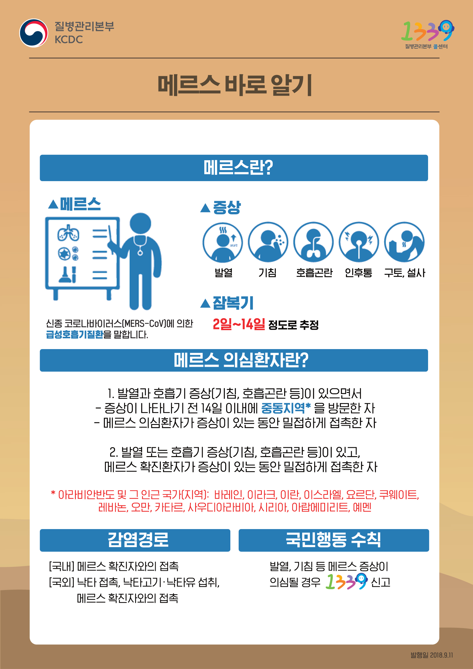 메르스 바로 알기 이미지(1)