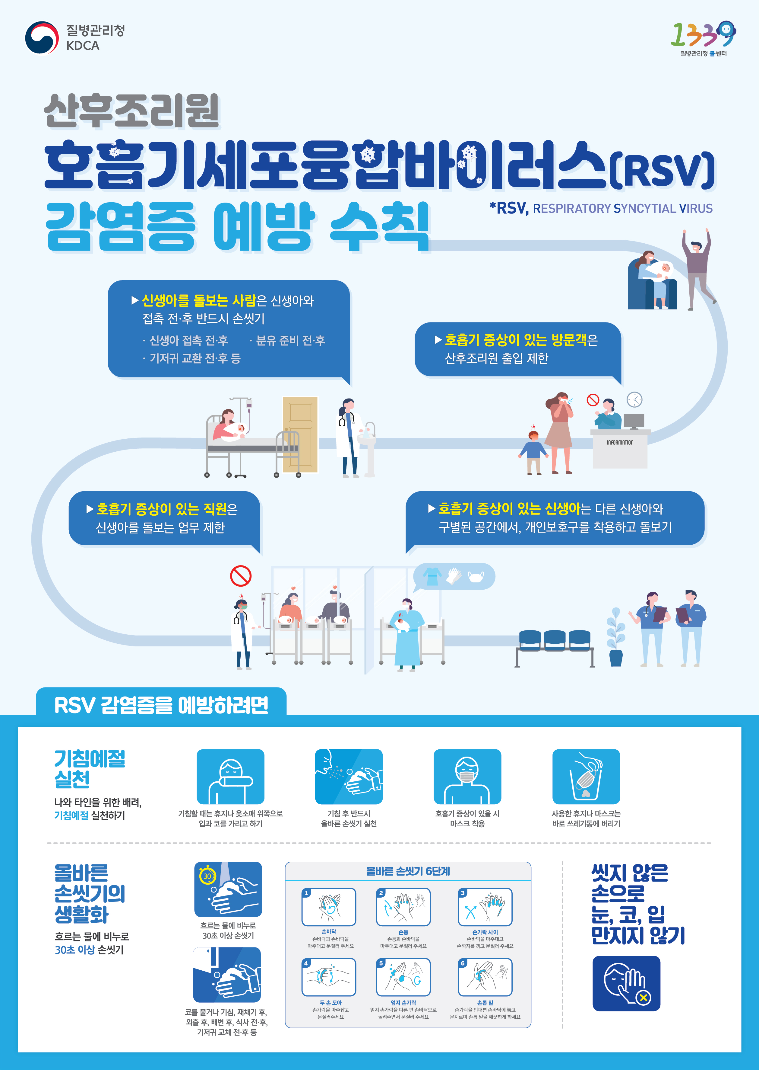 호흡기세포융합바이러스(RSV) 감염증 예방 이미지(1)