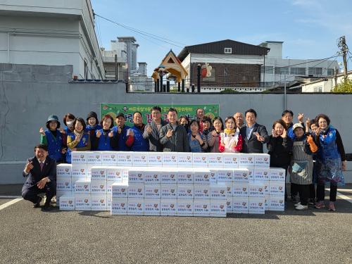 우정동 바르게살기협의회, 사랑의 김장 담그기 행사 진행