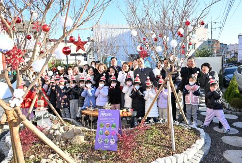 중구, 아이들과 함께하는 한뼘정원 크리스마스 장식 꾸미기 행사 개최