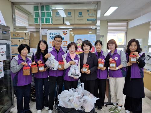성안동 지역사회보장협의체, 취약계층 위한 울산큰애기 사랑나눔냉장고 운영