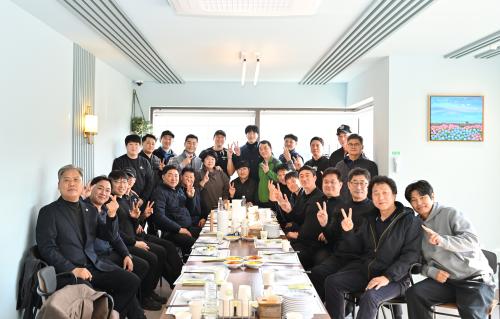 중구, 환경공무직 오찬 간담회 개최