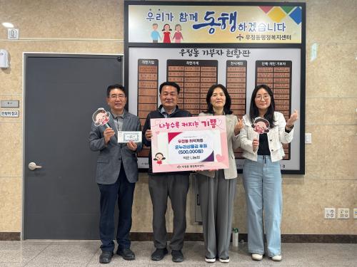 작은나눔회, 취약계층 위한 온누리상품권 50만 원 전달