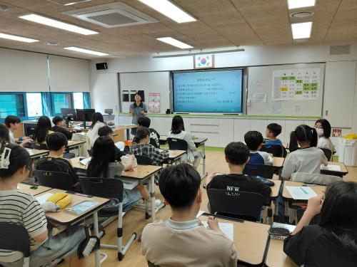 ‘교실에서 배우는 외솔의 한글사랑!’…찾아가는 외솔기념관 교육 프로그램 운영