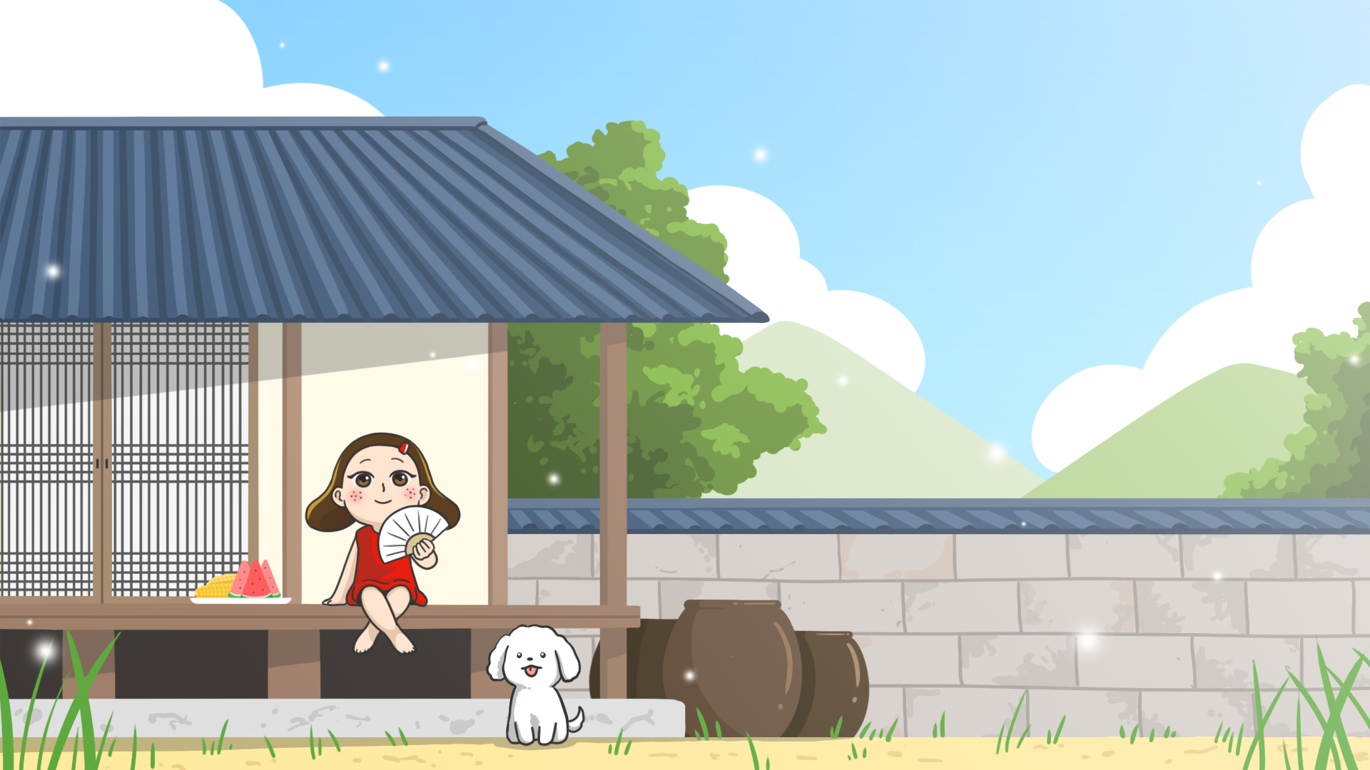 2024년 8월 울산큰애기 배경화면