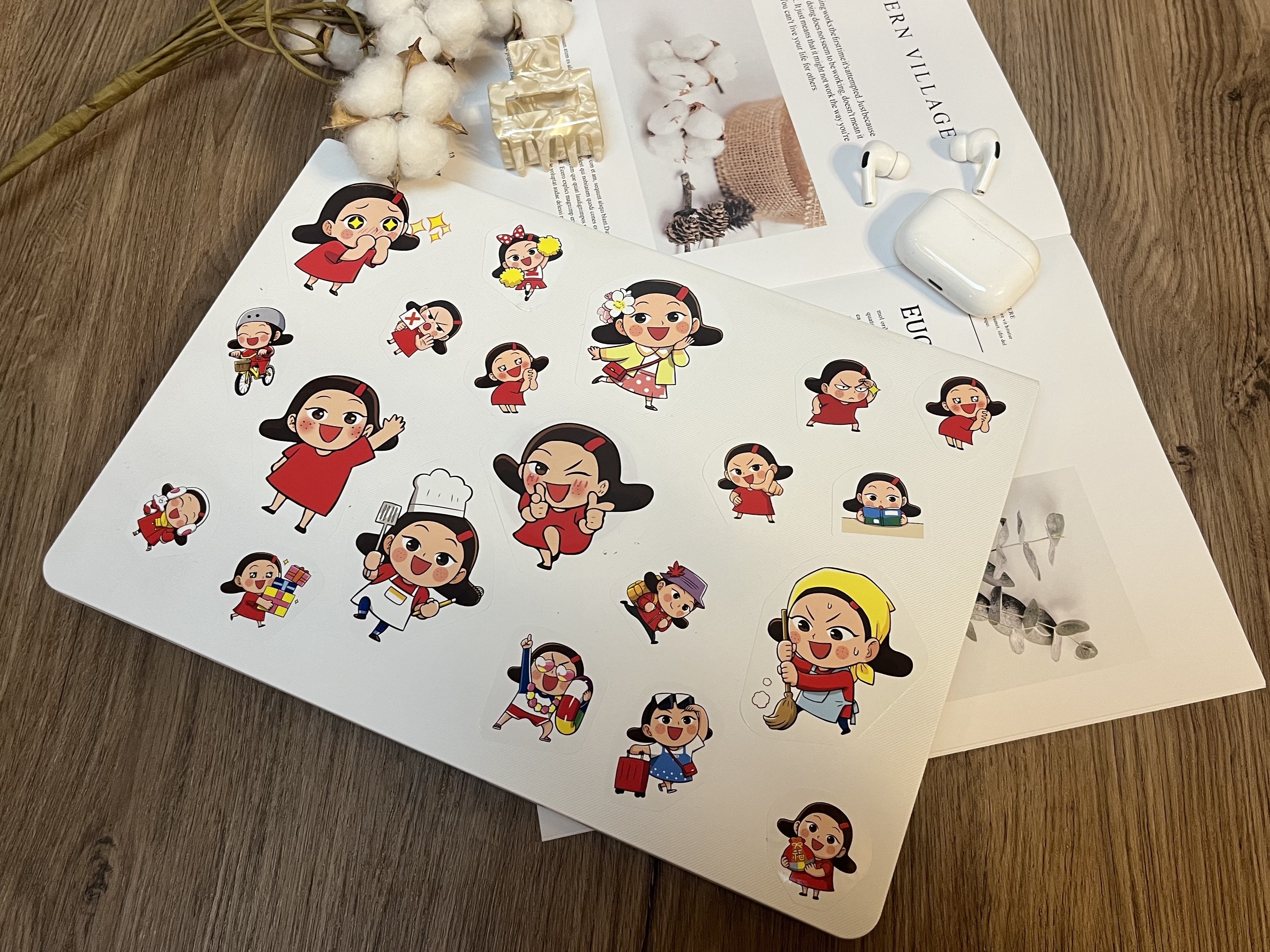 스티커(작은애기) 이미지