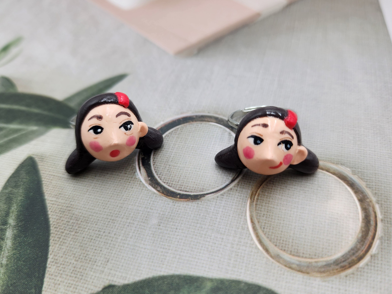 점토 반지 이미지