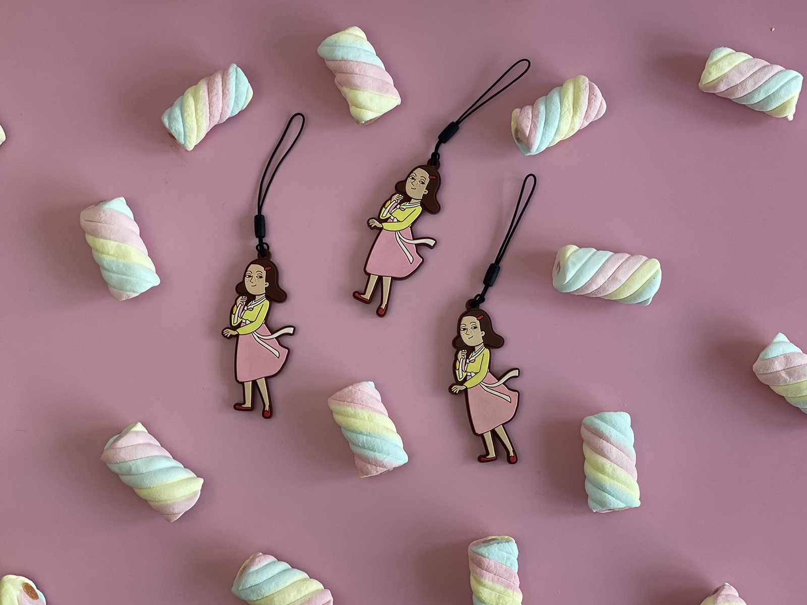 열쇠고리(한복) 이미지