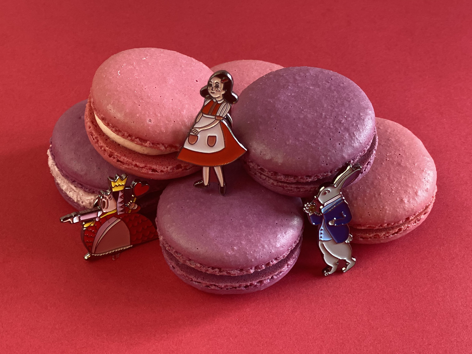 뱃지(이상한 나라의 큰애기) 이미지