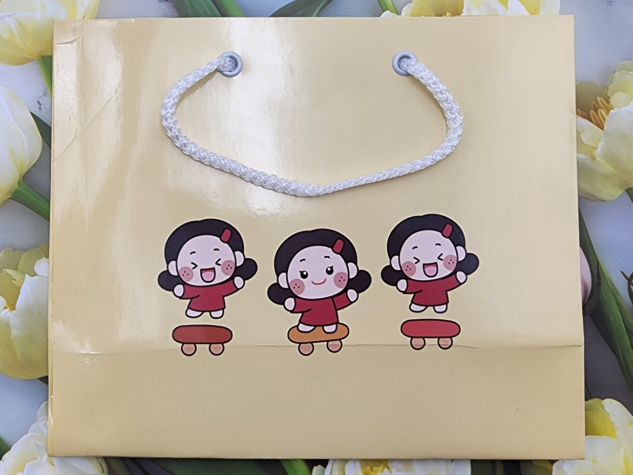 종이가방(노랑) 이미지