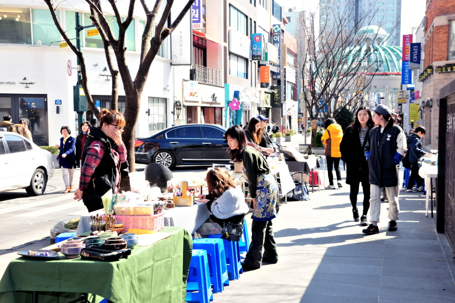 문화의거리 5色 문화예술거리 이미지