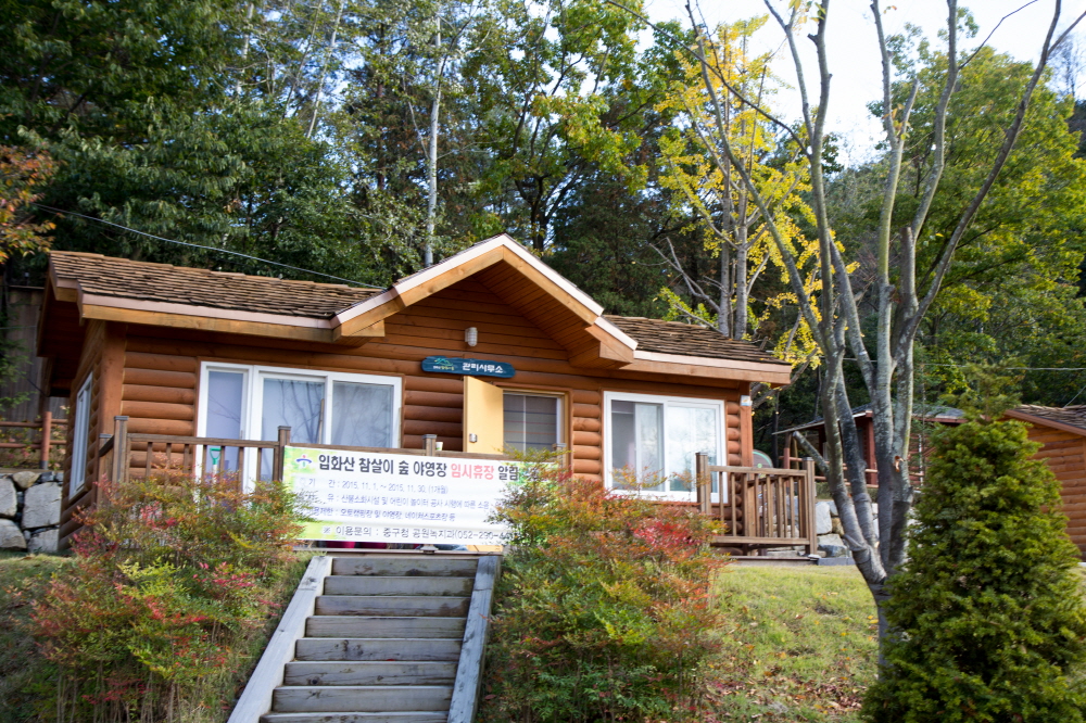 입화산참살이숲야영장 이미지