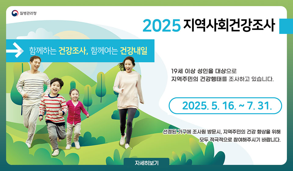 2025 지역사회건강조사