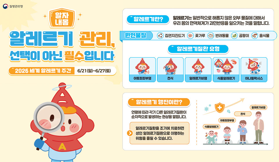 2026 세계 알레르기 주간